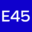 E45 logo